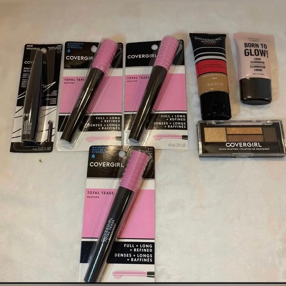 Cover Girl Makeup Bundle All in Sealed Packages